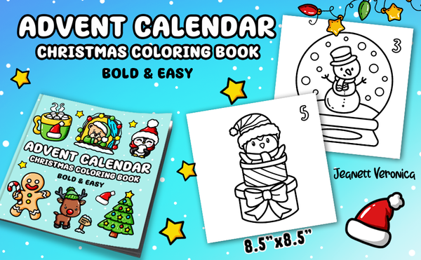 Advent Calendar - Bold & Easy malebog