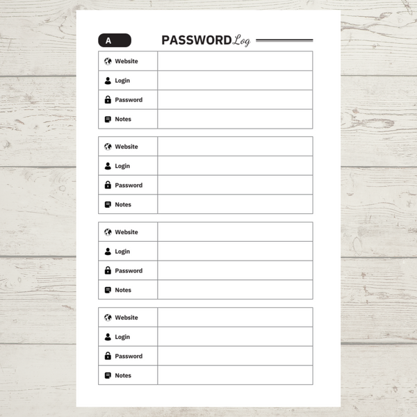 My Secret Book of all the Freaking Passwords I Have to Remember | Password Logbog