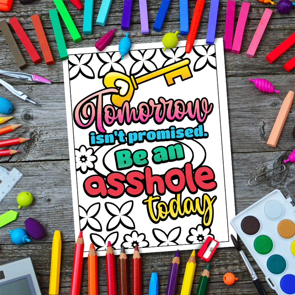 Swear Word Coloring Relaxation