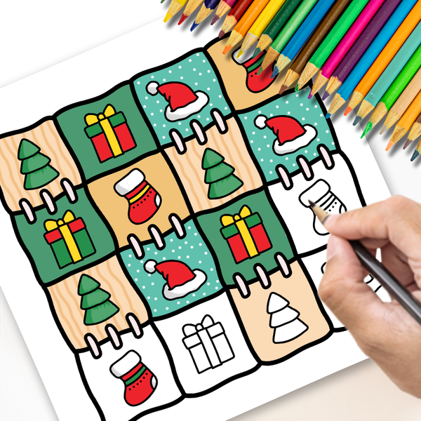Cozy Christmas Patterns - Bold & Easy malebog