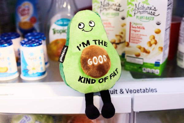 Punchkins avocado-plushie ‘I’m the good kind of fat’ – sjov gave med humor