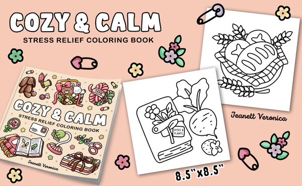 Cozy & Calm - Malebog til voksne og teens