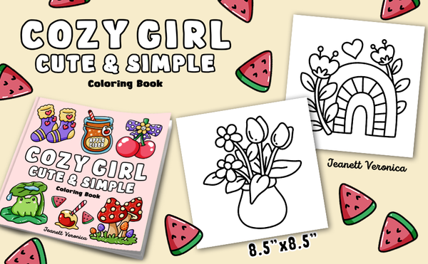 Cozy Girl Cute & Simple - Bold & Easy malebog