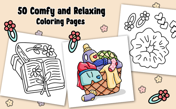 Cozy Girl Days - Malebog til voksne og teens