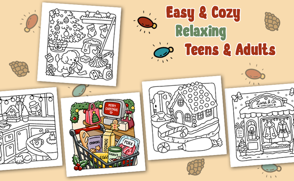 Cozy Girl Holidays - Bold & Easy malebog