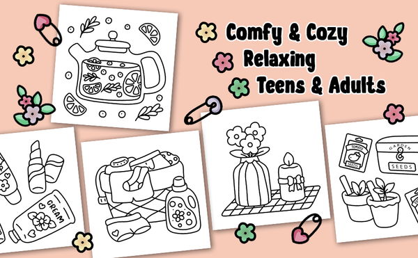 Cozy & Calm - Malebog til voksne og teens
