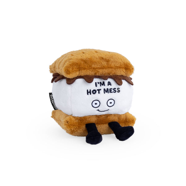 Punchkins S’Mores-plushie – “I’m a Hot Mess” – sjov gave med humor