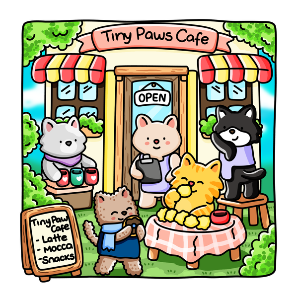 Cozy Cats - Sød og sjov malebog til voksne og teens