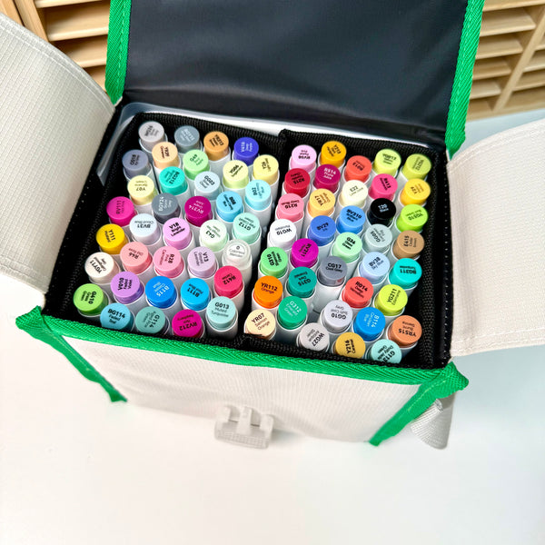 Ohuhu Honolulu B Markers – 72 stk. (Brush & Fine)