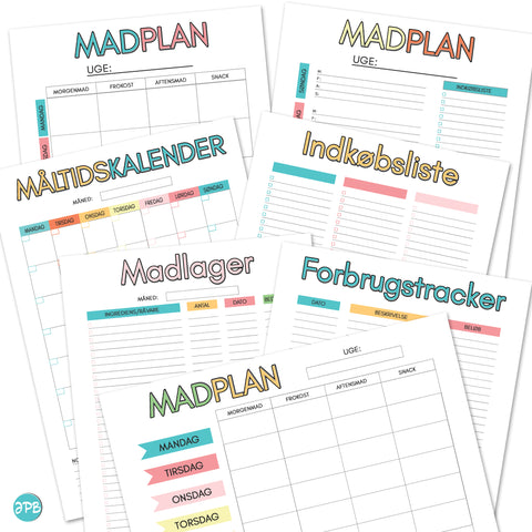 Madplan | Digital Download