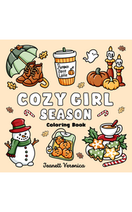 Cozy Girl Season - Malebog til voksne og teens