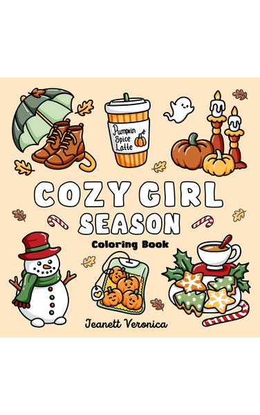 Cozy Girl Season - Malebog til voksne og teens
