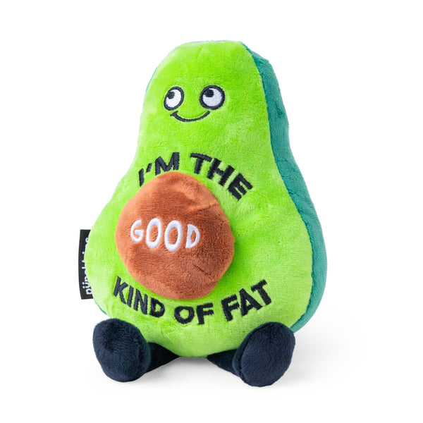 Punchkins avocado-plushie ‘I’m the good kind of fat’ – sjov gave med humor
