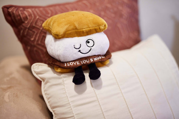 Punchkins S’Mores-plushie – “I Love You S’More” – sød gave til én du elsker