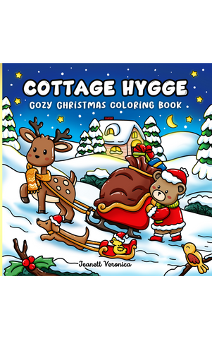 Cottage Hygge - Malebog til både børn og voksne