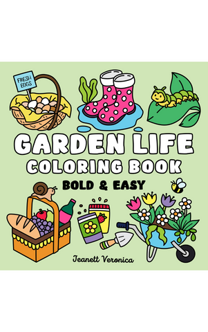 Garden Life Coloring Book