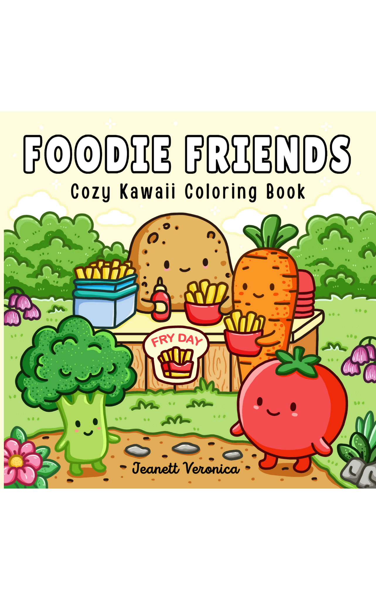 Foodie Friends - Malebog til voksne og Teens