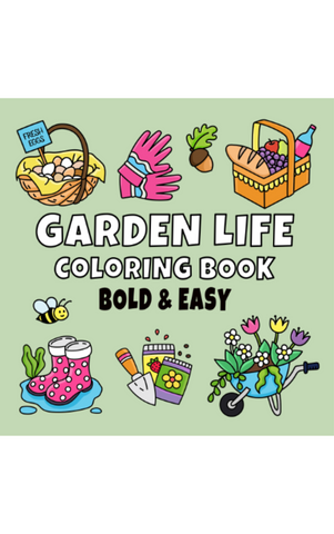 Garden Life Coloring Book