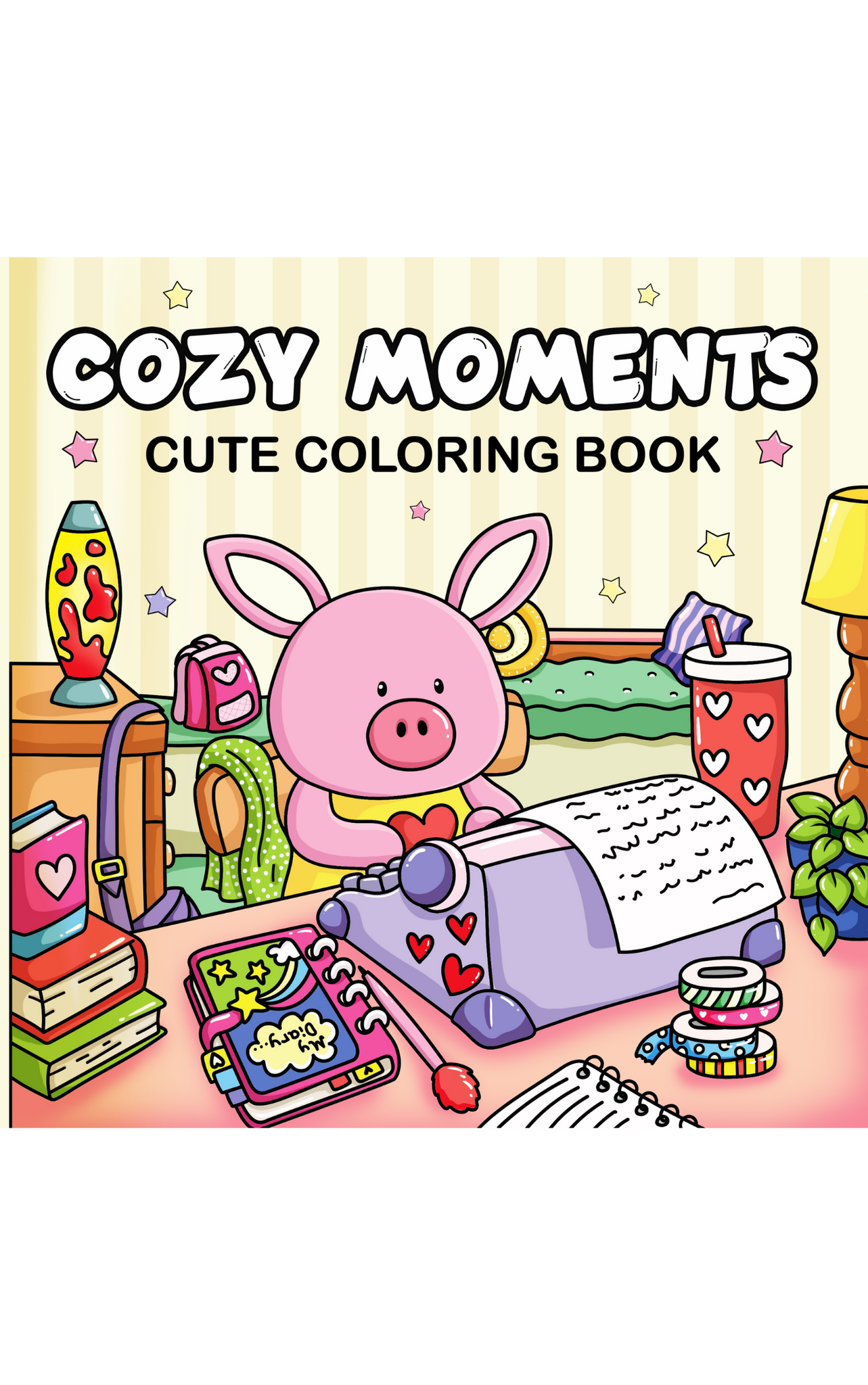 Cozy Moments - Malebog til både børn og voksne