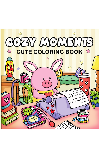 Cozy Moments - Malebog til både børn og voksne